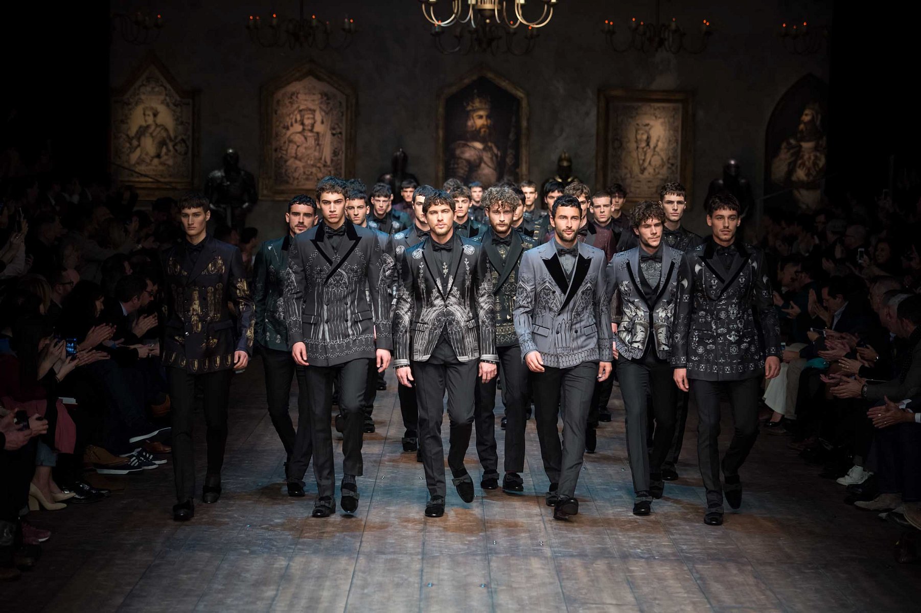돌체 앤 가바나 [Dolce & Gabbana] 가을 / 겨울 2014-2015 - 맨즈 컬렉션 - 1