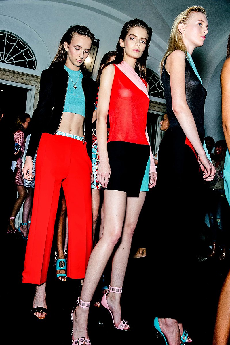 فيرساتشى [Versace] RTW, ربيع-صيف 2015 - ملابس جاهزة - 1