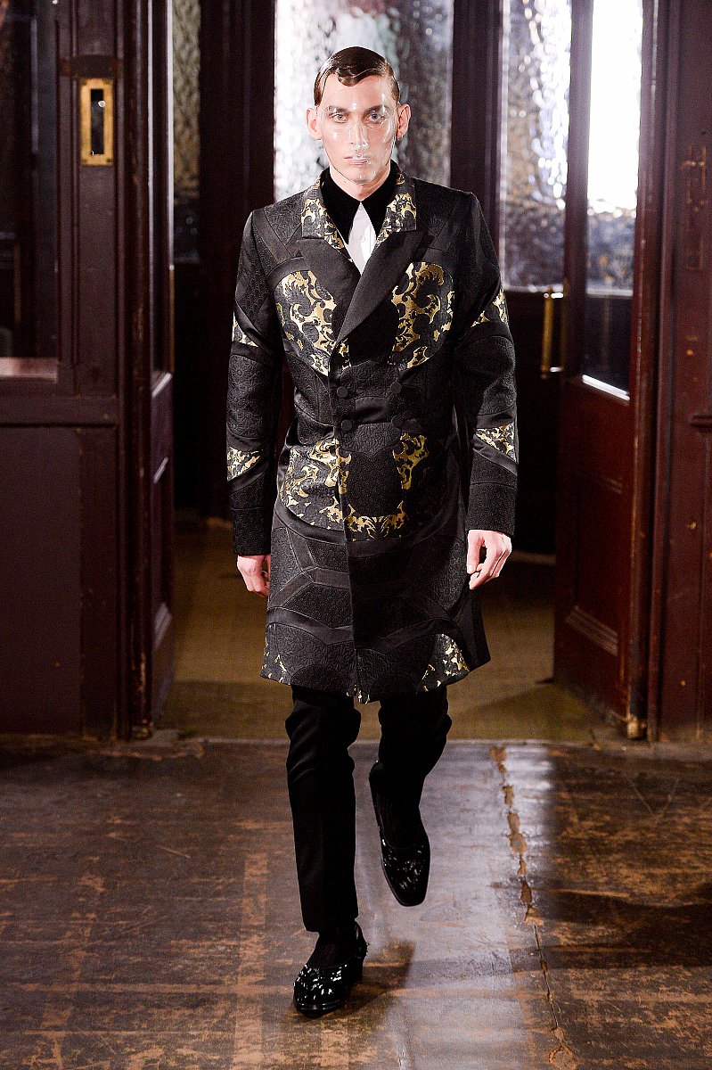 Alexander McQueen Sonbahar-Kış 2013-2014 - Erkek giyim - 1