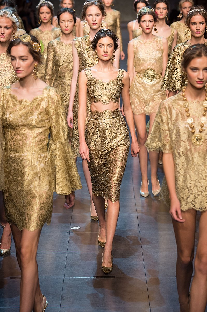 Dolce & Gabbana İlkbahar-Yaz 2014 - Hazır giyim - 1