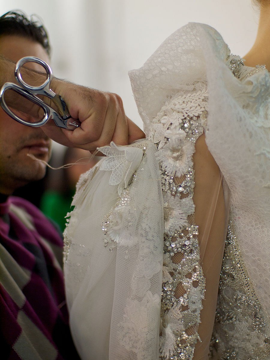 Basil Soda Backstage, S/S 2011 - Couture