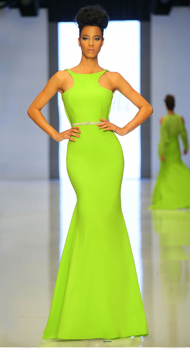 Fouad sarkis green sales dress